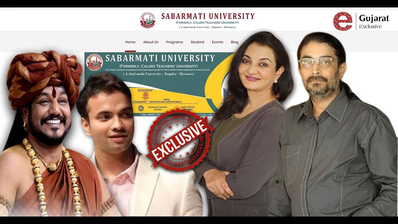 Sabarmati University Calorx Teachers' University - Agents in Delhi selling backdated degrees