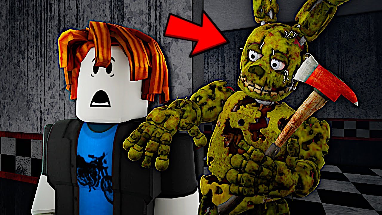Jugando Como Springtrap Atacando a Jugadores / Pillar Chase 2 Roblox