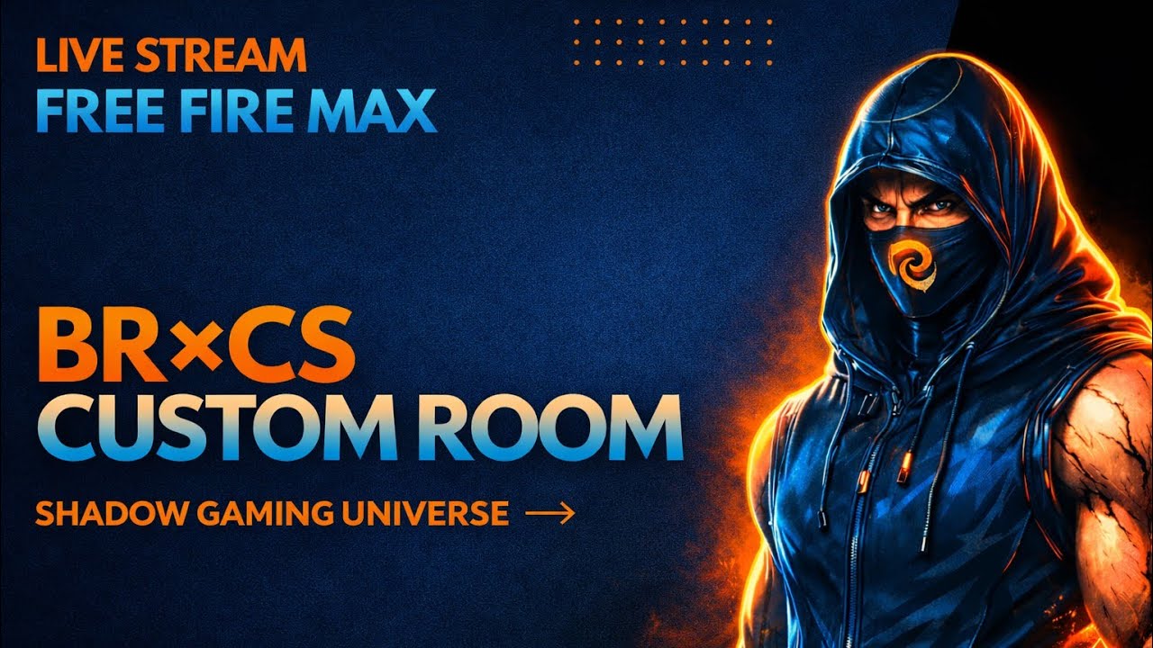 Live Free Fire Grind with SHADOW GAMING UNIVERSE !