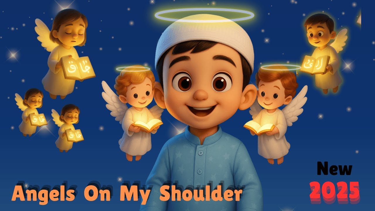 🌟 Angels on My Shoulders &ndash; A Beautiful Islamic Lesson for Kids | Watch Till End!