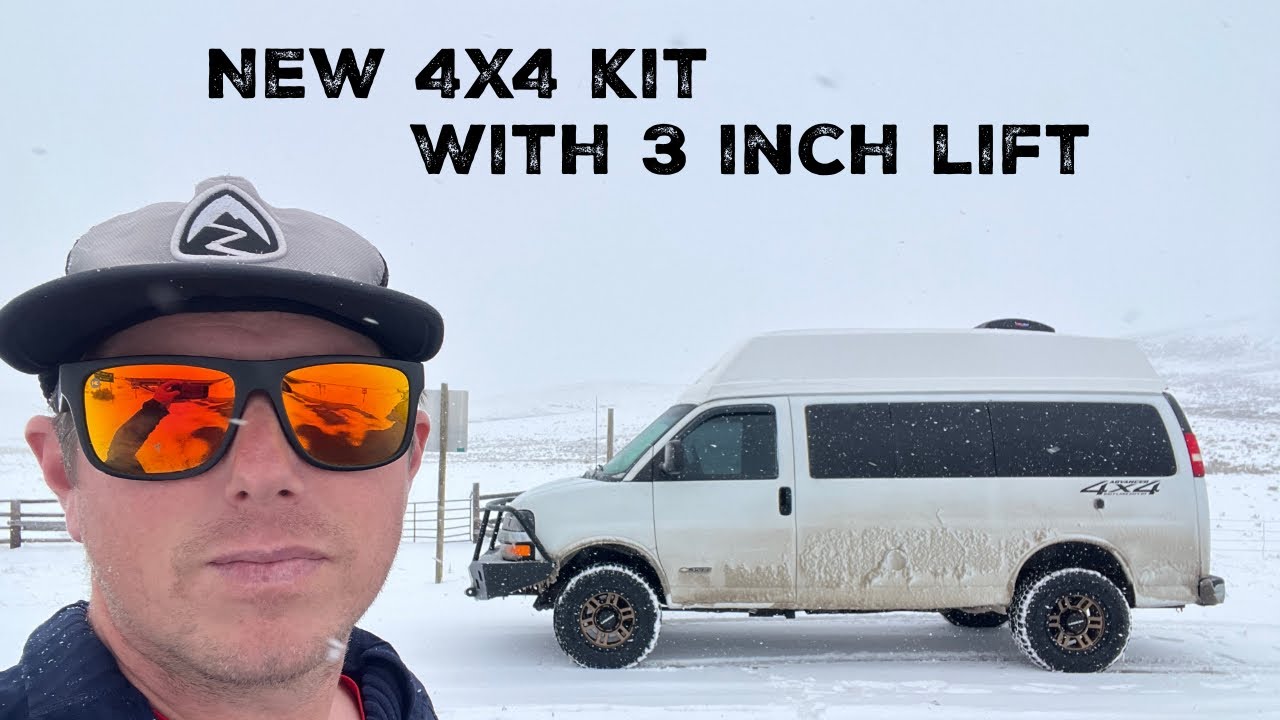 Taking my 4x4 Chevy express 3500 from Salt Lake City to Montana, in a snowstorm. 