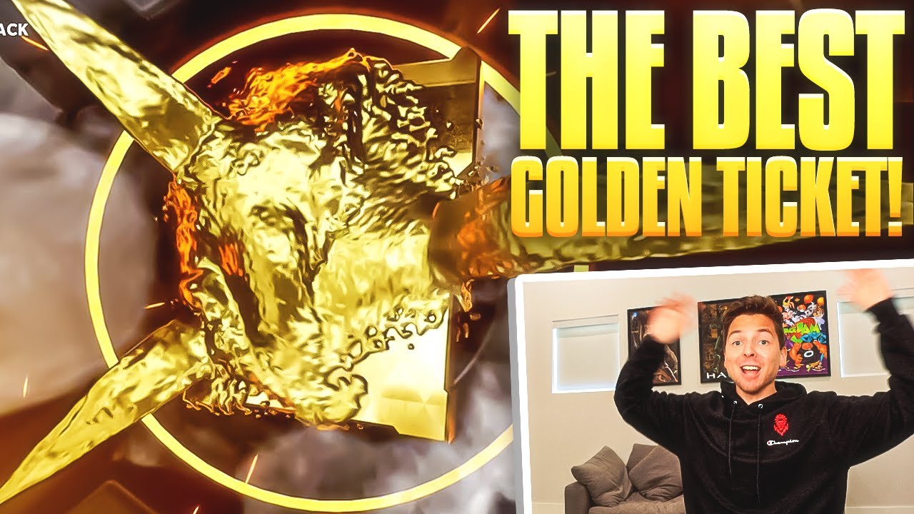 I Pulled The BEST Golden Ticket! Madden 21