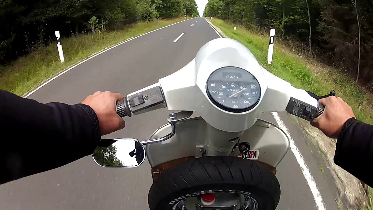 Vespa PX  DR 177  Testvideo