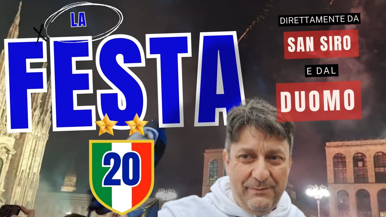 Festa Scudetto Inter 2024: Celebrazioni e Momenti Indimenticabili!⭐️⭐️