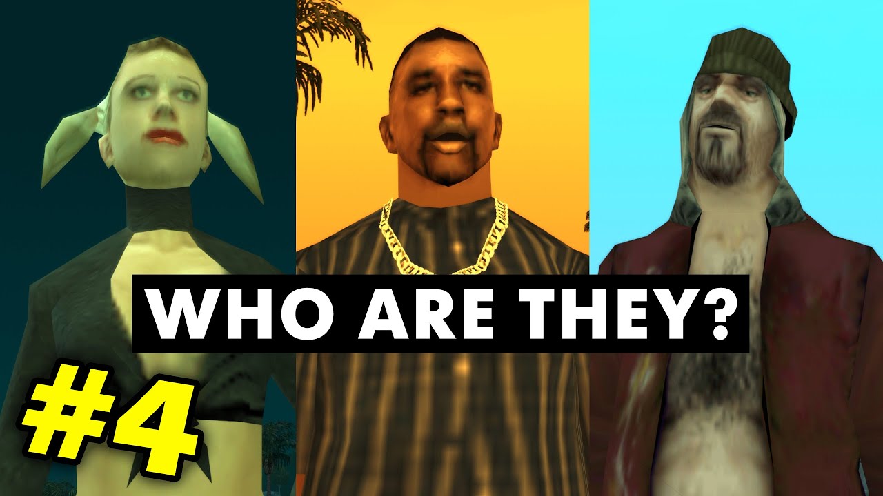 WHO REALLY are these NPCs from GTA San Andreas? (#4)