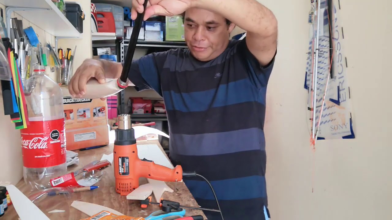 Como hacer una cabina para avión a radio control