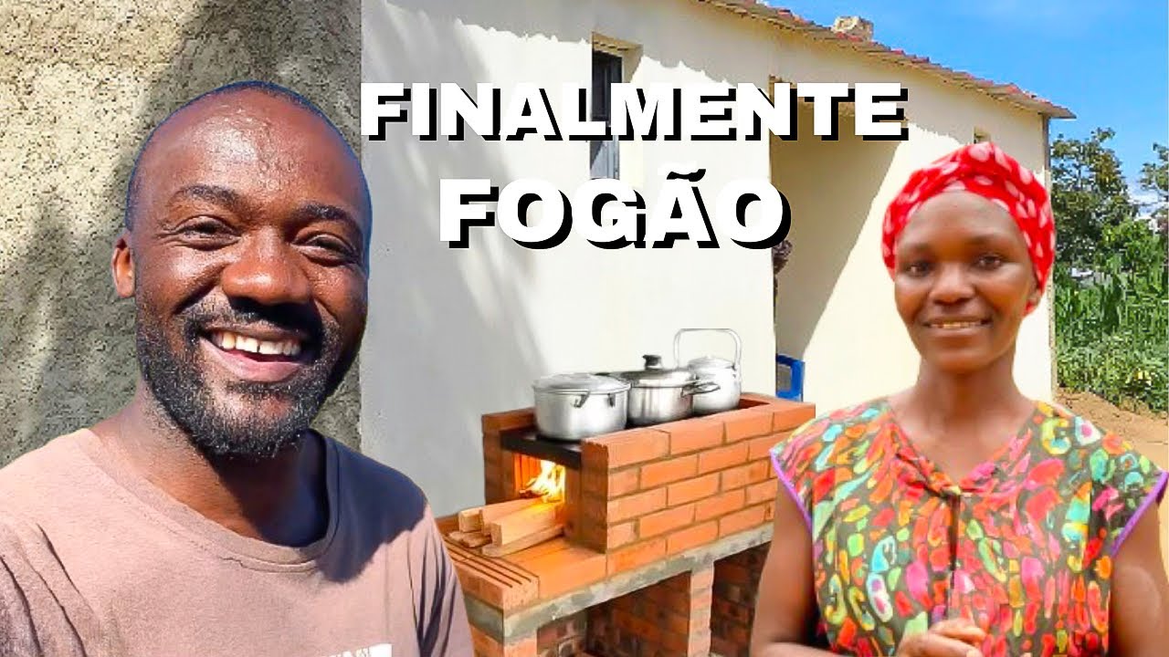 ASSIM FOI A CONSTRUÇÃO DO PRIMEIRO FOGÃO BRASILEIRO NA COMUNIDADE 🇧🇷