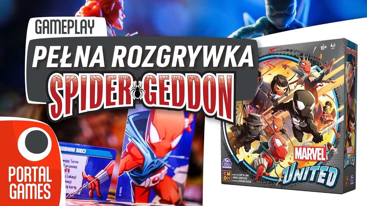 Marvel United: Spider-geddon | Gameplay | Gra Planszowa