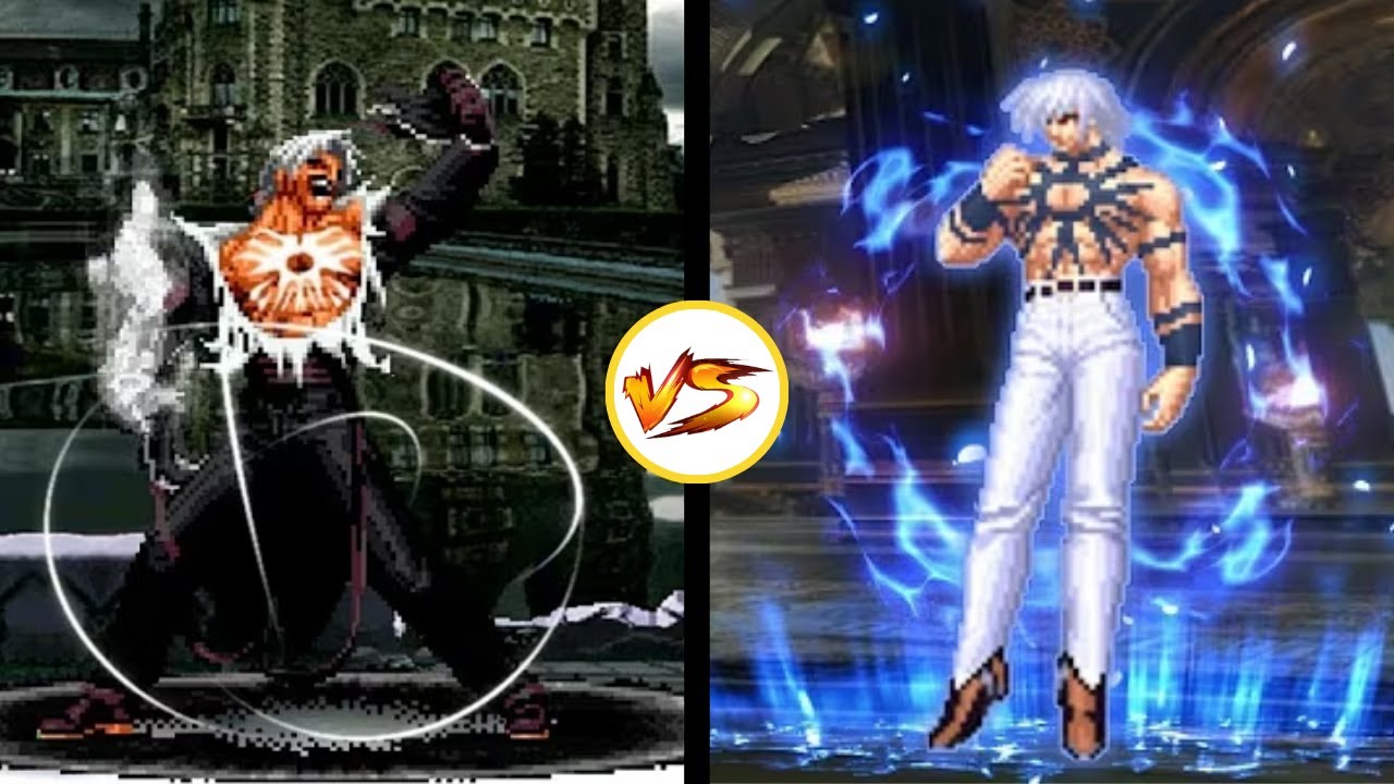 [KOF MUGEN] Dark God Rugal vs Orochi Mizuchi Fight