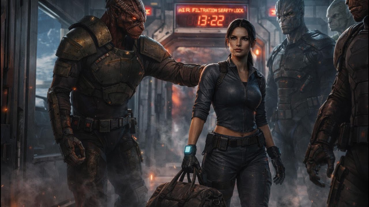 Alien Academy Frames the Quiet Earth Recruit - Until She Steals Back Outpost Oxygen | HFY story