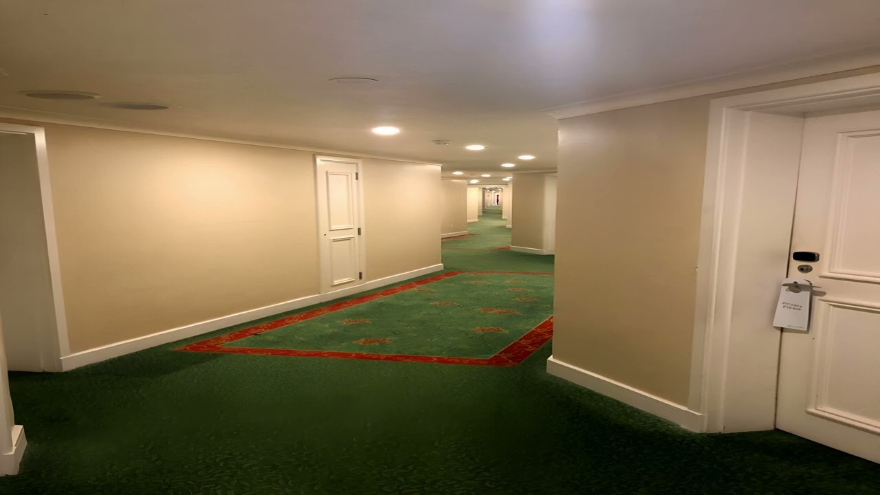 Empty Hotel Hallway Ambience