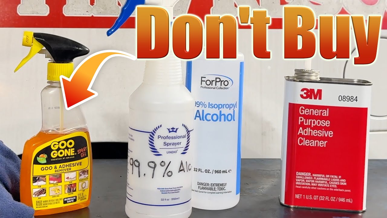 Stop buying GOO GONE! Try this instead.
