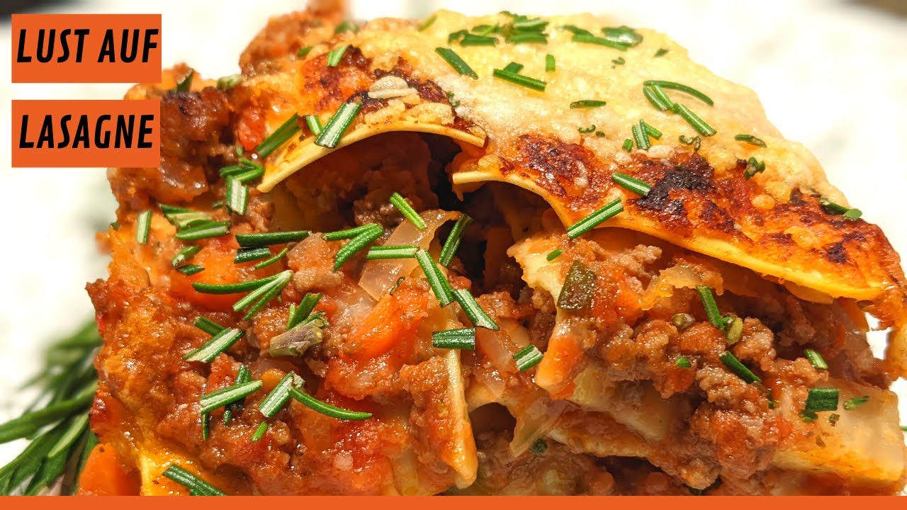ITALIENISCHE LASAGNE SELBER MACHEN