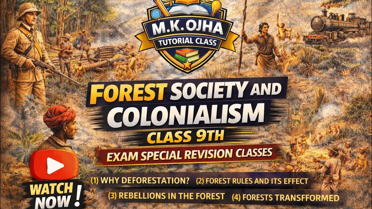 Forest society and colonialism class 9 introduction class 