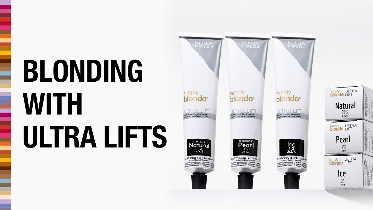 High Lift Blonding Hair Color | Simply Blonde Ultra Lifts | Discover Kenra Color