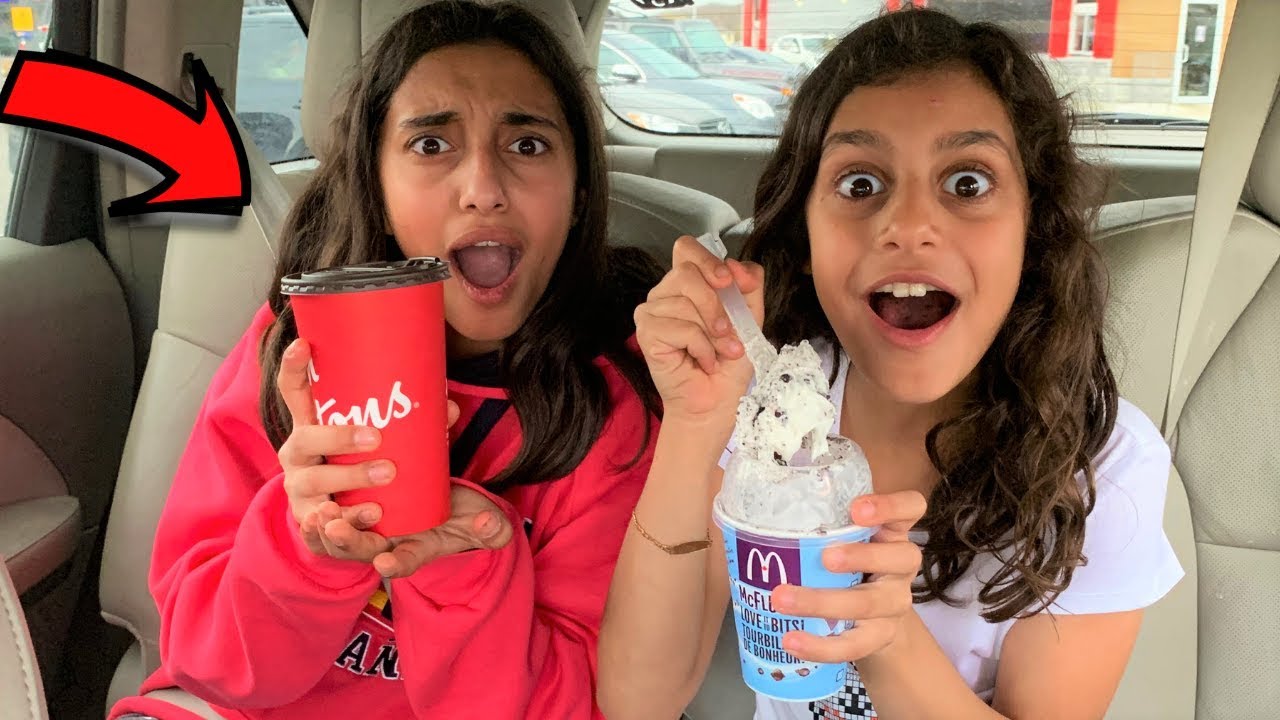 Letting the person in front of us decide what we eat for 24 hours!!