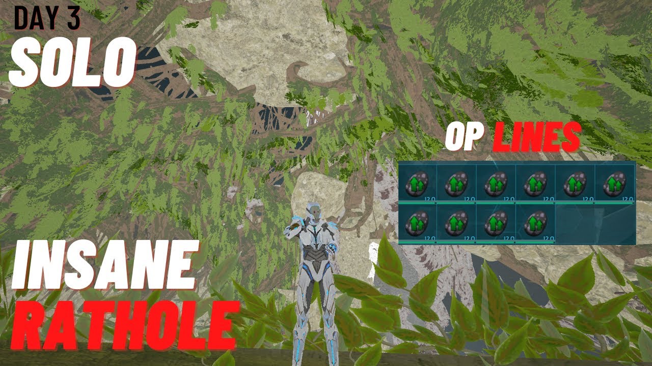 Showing My Insane Solo Rathole And ONLINE Raiding MESH Base For OP Lines