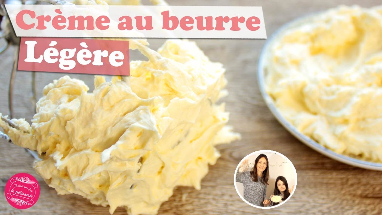 Crème au beurre légère, onctueuse et délicieuse ! Recette rapide !