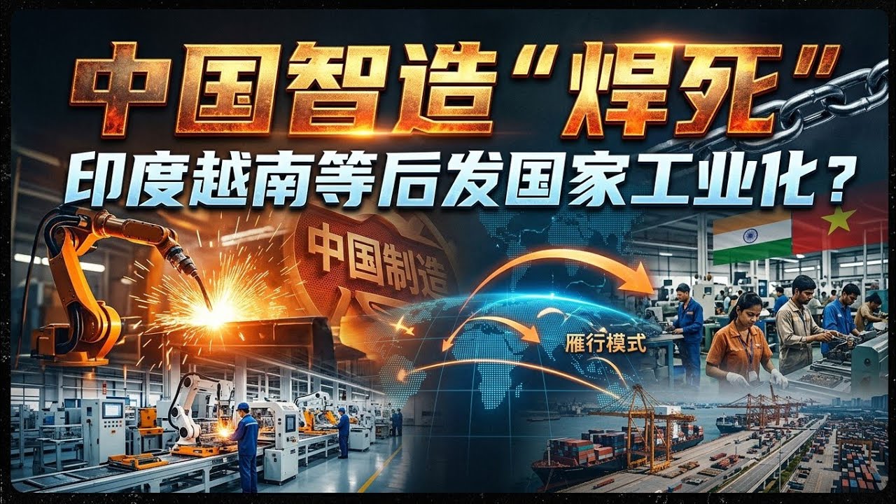 中国智造会&ldquo;焊死&rdquo;后发国家工业化？深度梳理全球供应链重构底层逻辑 | 雁行模式终结！中国超级工厂为何不再向东南亚转移？| 中国工业垄断面临的真正危机，深度解析全球大国制造业博弈