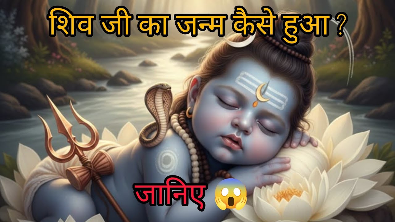 भगवान शिव का जन्म कैसे हुआ ? How was lord shiva born ?