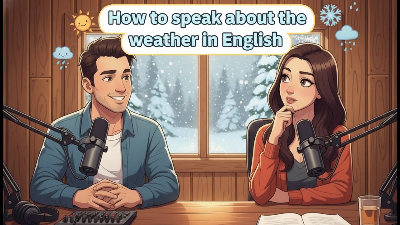 Talking About the Weather in English – Daily Conversation Practice