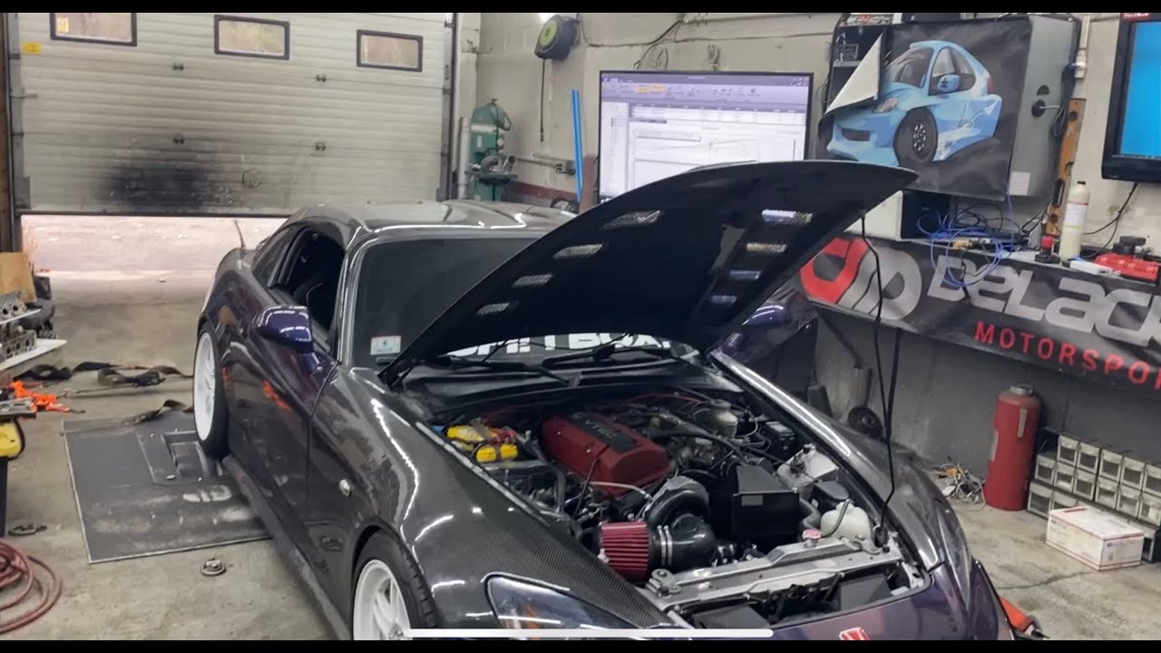 SOS stage 2 supercharged s2000 hits the dyno !!