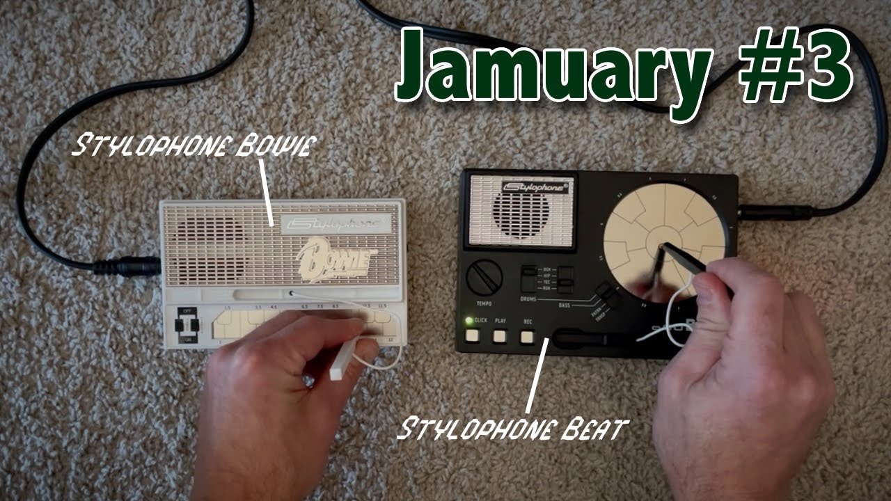 Dueling Stylophones (Bowie + Beat) | Jamuary Week 3 | 2024