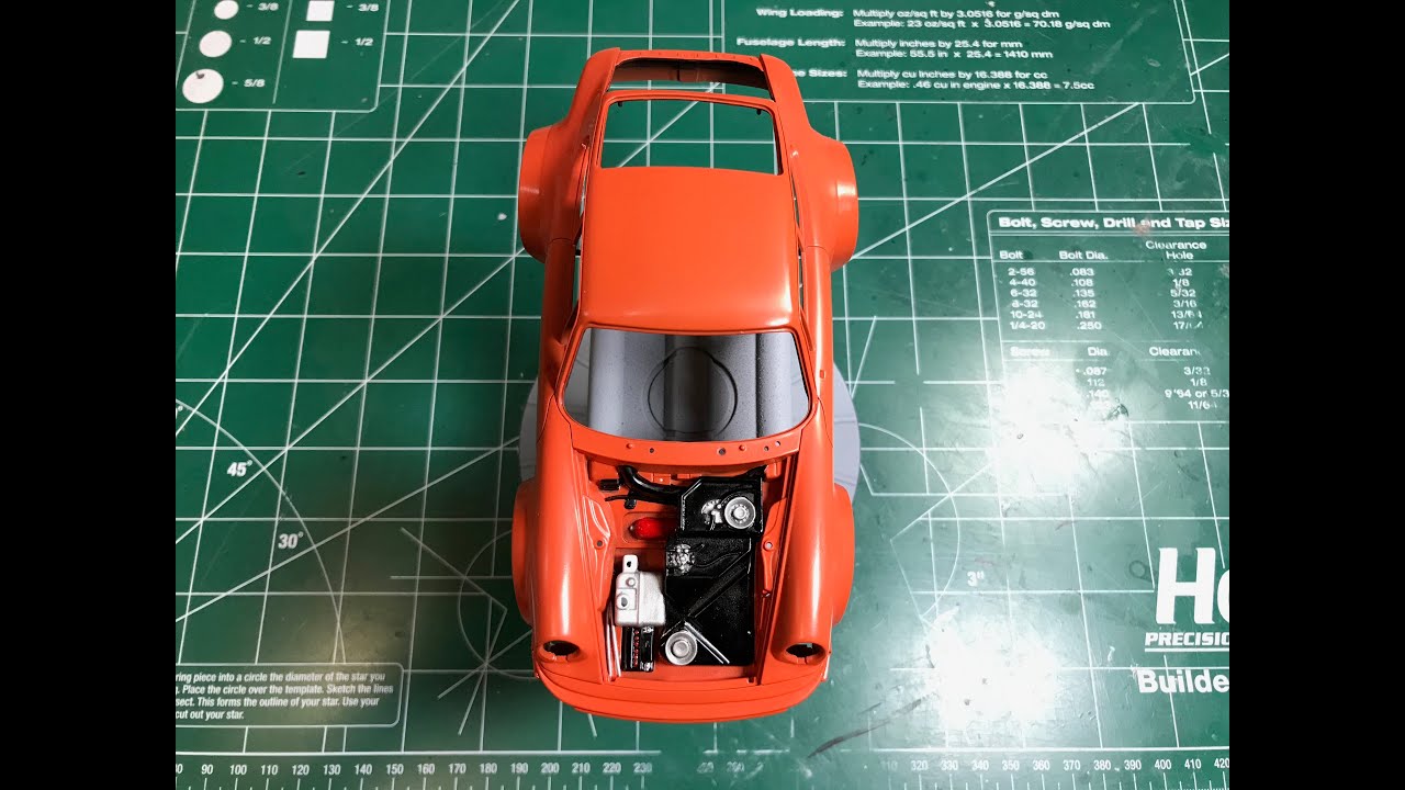 Building the Revell Porsche 934 RSR 