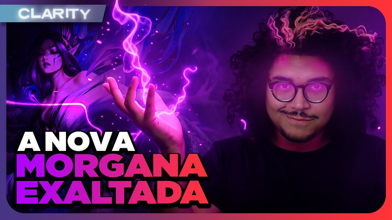 TESTEI A NOVA SKIN DA MORGANA EXALTADA E ELA TA BAFO | LEAGUE OF LEGENDS |