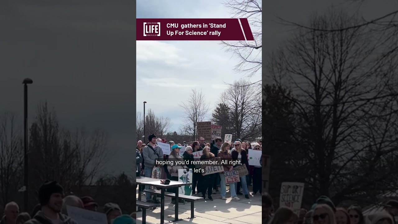 CMU science community rallies to 'Stand Up For Science'