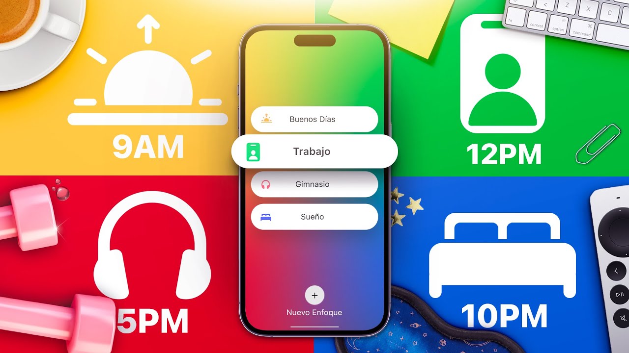 Cómo personalizar Enfoques en iPhone