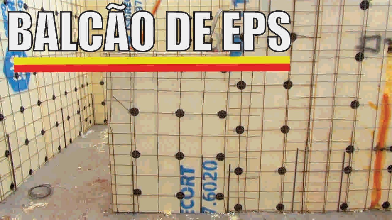 BALCÃO DE COZINHA EM EPS (ISOPOR)