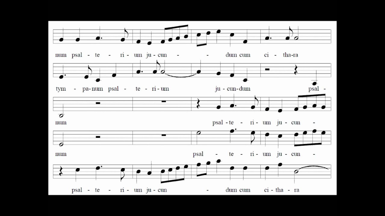Exsultate Deo - Palestrina