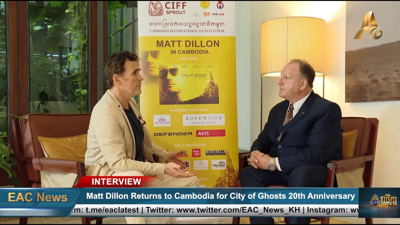 INTERVIEW: Matt Dillon Returns to Cambodia for City of Ghosts 20th Anniversary