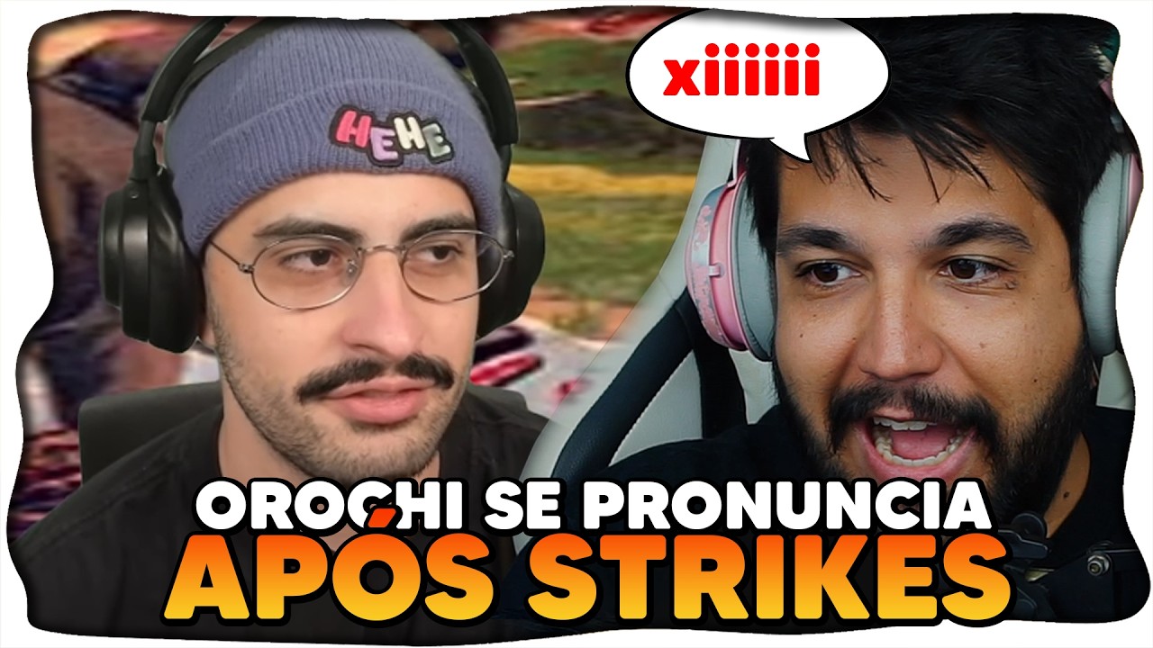 Orochinho SE PRONUNCIA após Youtube APLICAR STRIKE no SEU CANAL