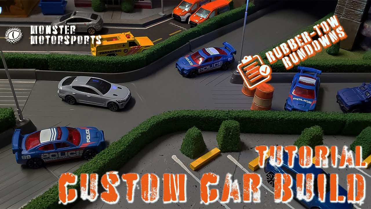 Custom Diecast Car Building Tutorial - Rubber Tow Rundowns