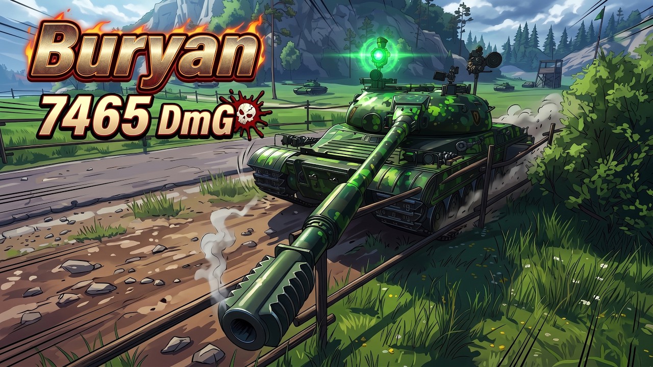 Бурьян - 6 Фрагов 7.4K Урона &bull; World Of Tanks