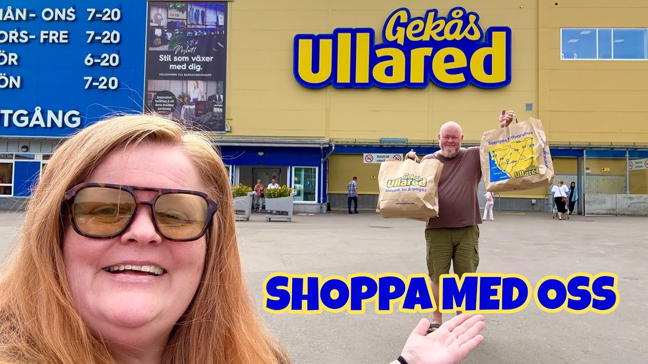 Shoppar på Gekås Ullared + HAUL