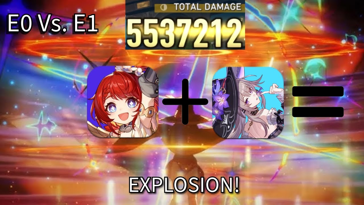 E0 vs E1 Tribbie Comparison ft. E2 The Herta | Honkai: Star Rail