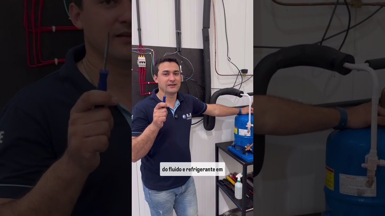 C&acirc;mara fria congelando a suc&ccedil;&atilde;o