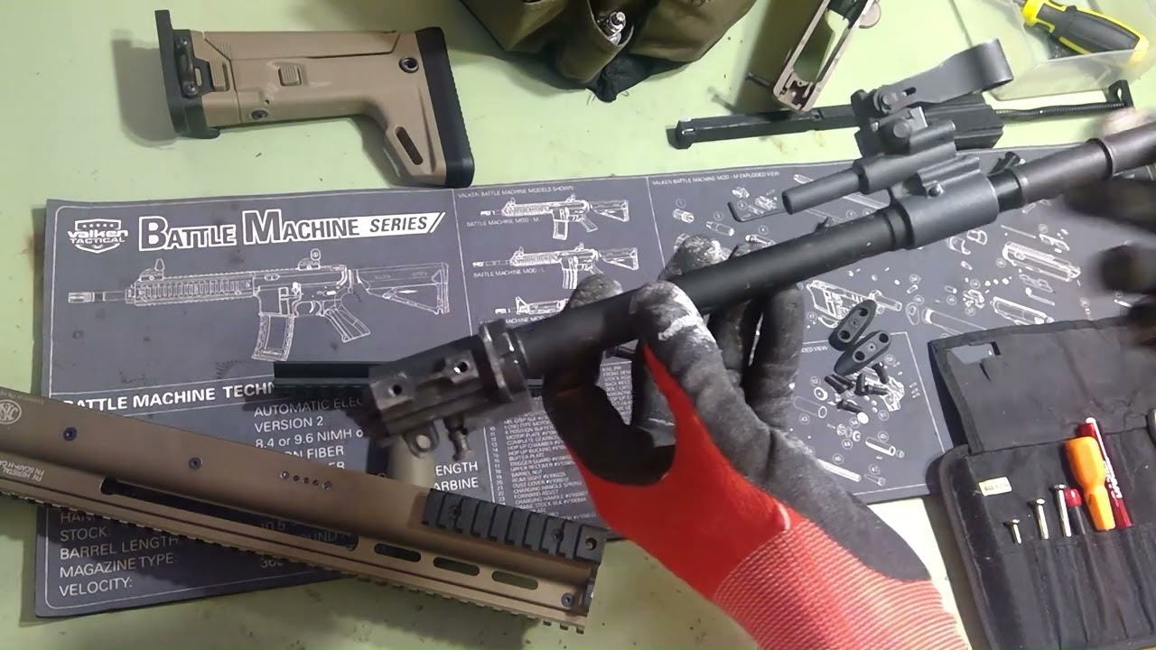 Airwerx VFC SCAR H GBBR Disassembly