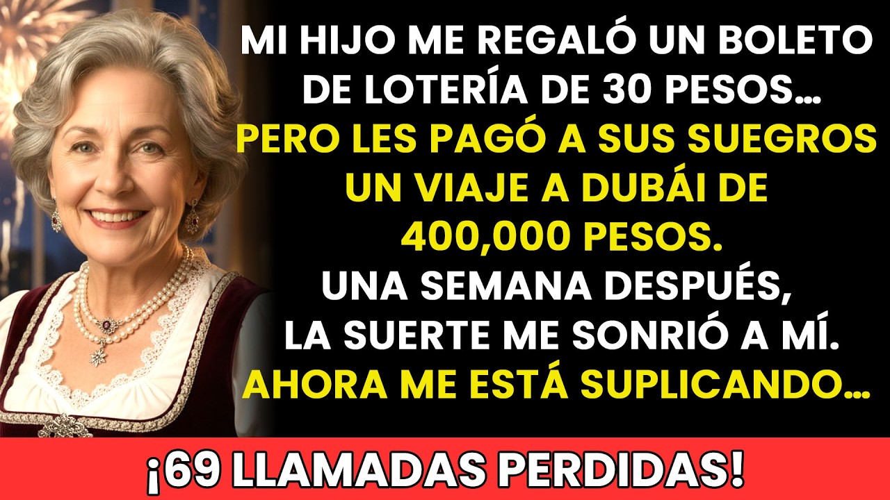 Día del Padre: Mi hijo me dio 30 pesos, a su suegro 400,000 pesos… la suerte habló y destapé todo