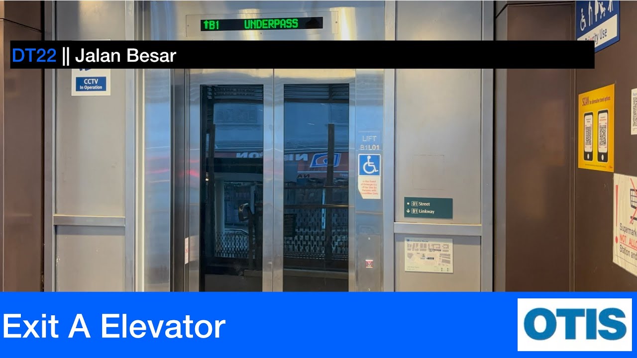 Jalan Besar MRT Station || Otis Elevator (Exit A)