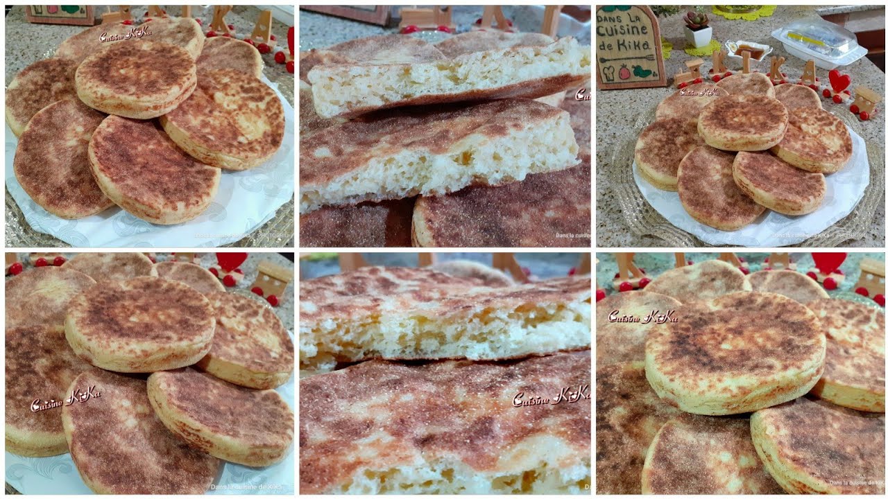 مطلوع صغير حلو بالسميد و الزبدة  خفيف و هشيش يصلح مع القهوة أو السندويشات