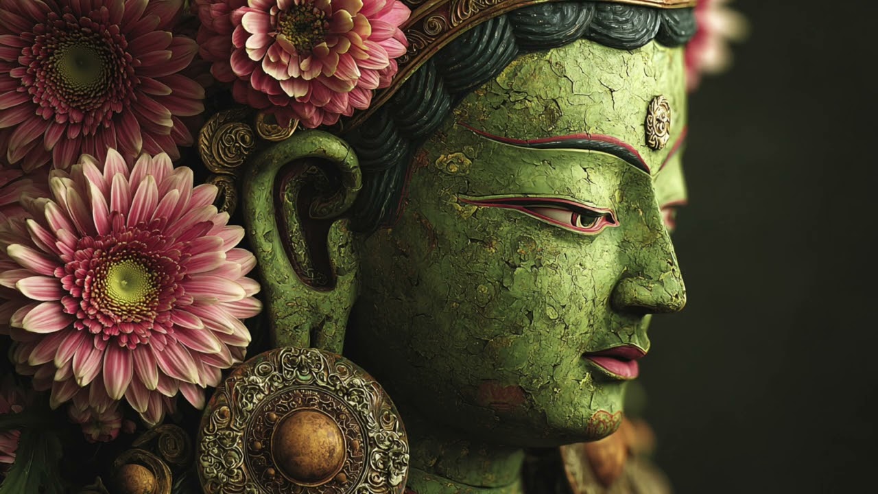 Beautiful Green Tara Mantra | Om Tare Tuttare Ture Svaha 🌿🙏✨