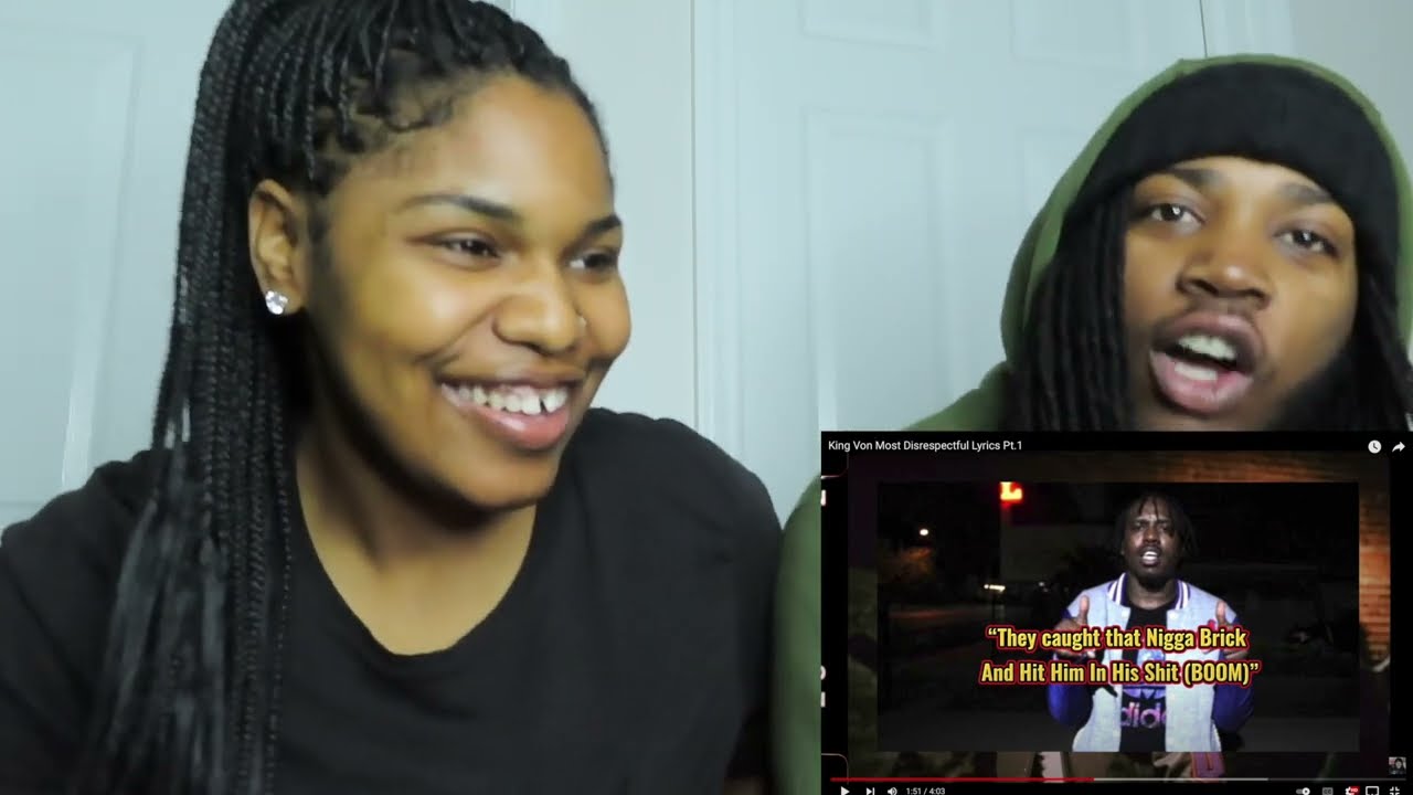 King Von Most Disrespectful Lyrics | REACTION