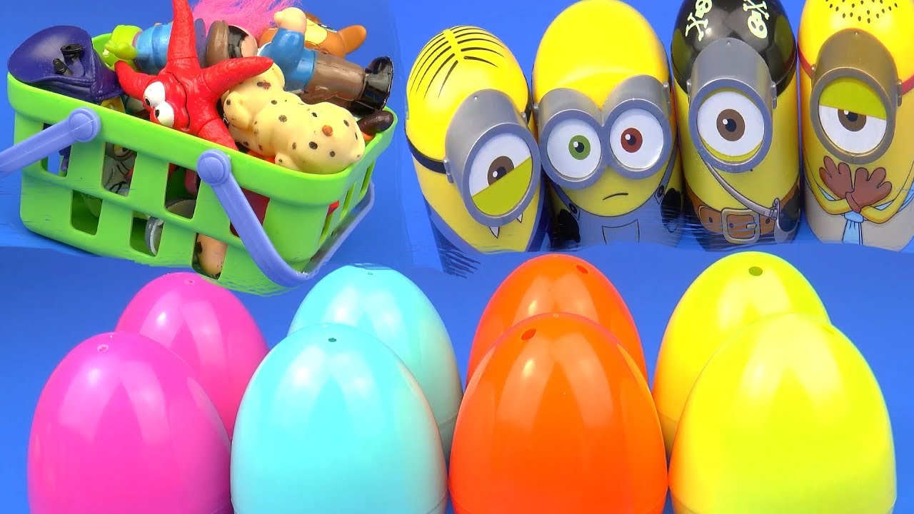 Toys for Kids Compilation Family Toys Video Minions Spider man Trolls Disney Princess