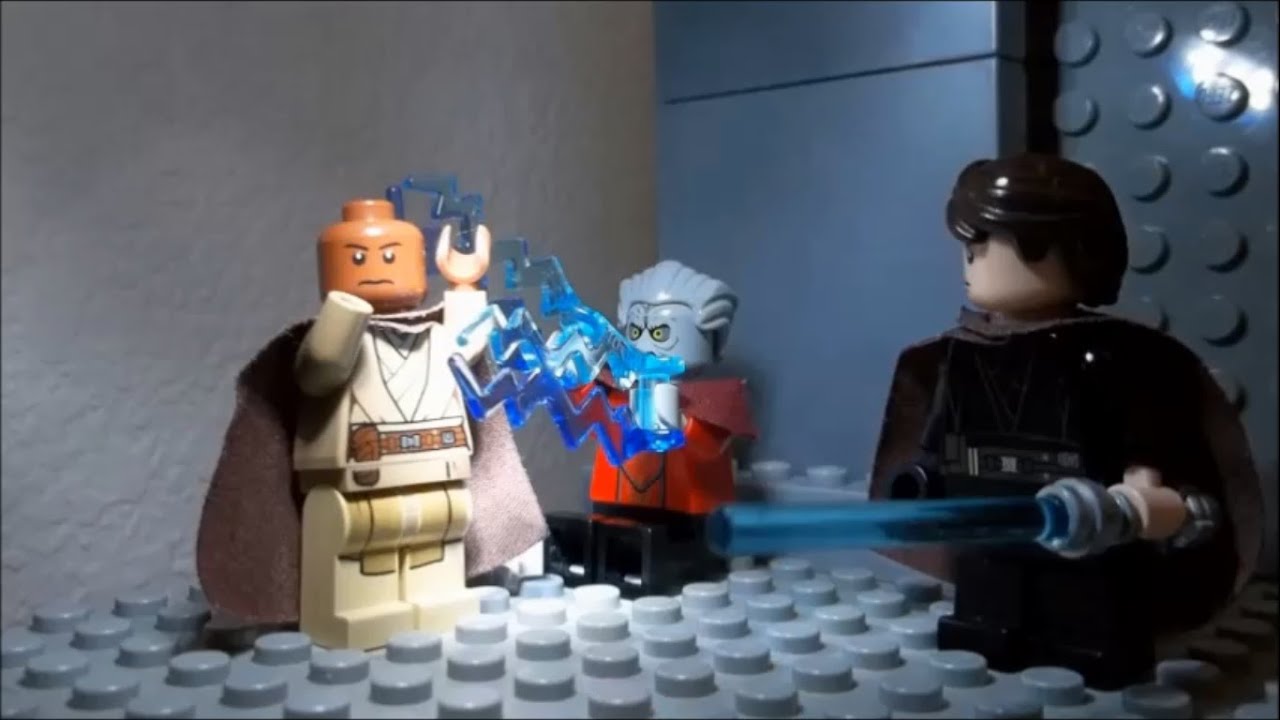 Lego Star Wars Ep. III Mace Windu vs. Emperor Palpatine