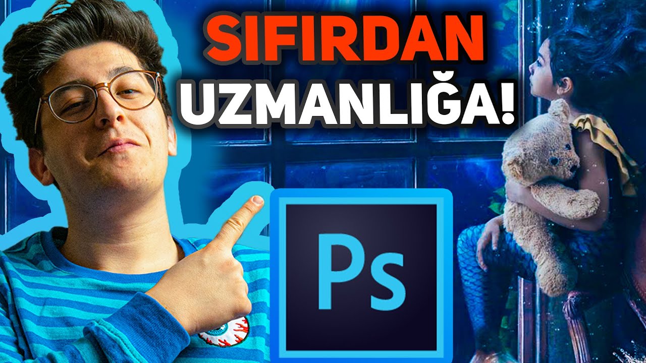 SIFIRDAN Adobe PHOTOSHOP CC 2020 Dersleri (Fotoğraf Editleme)