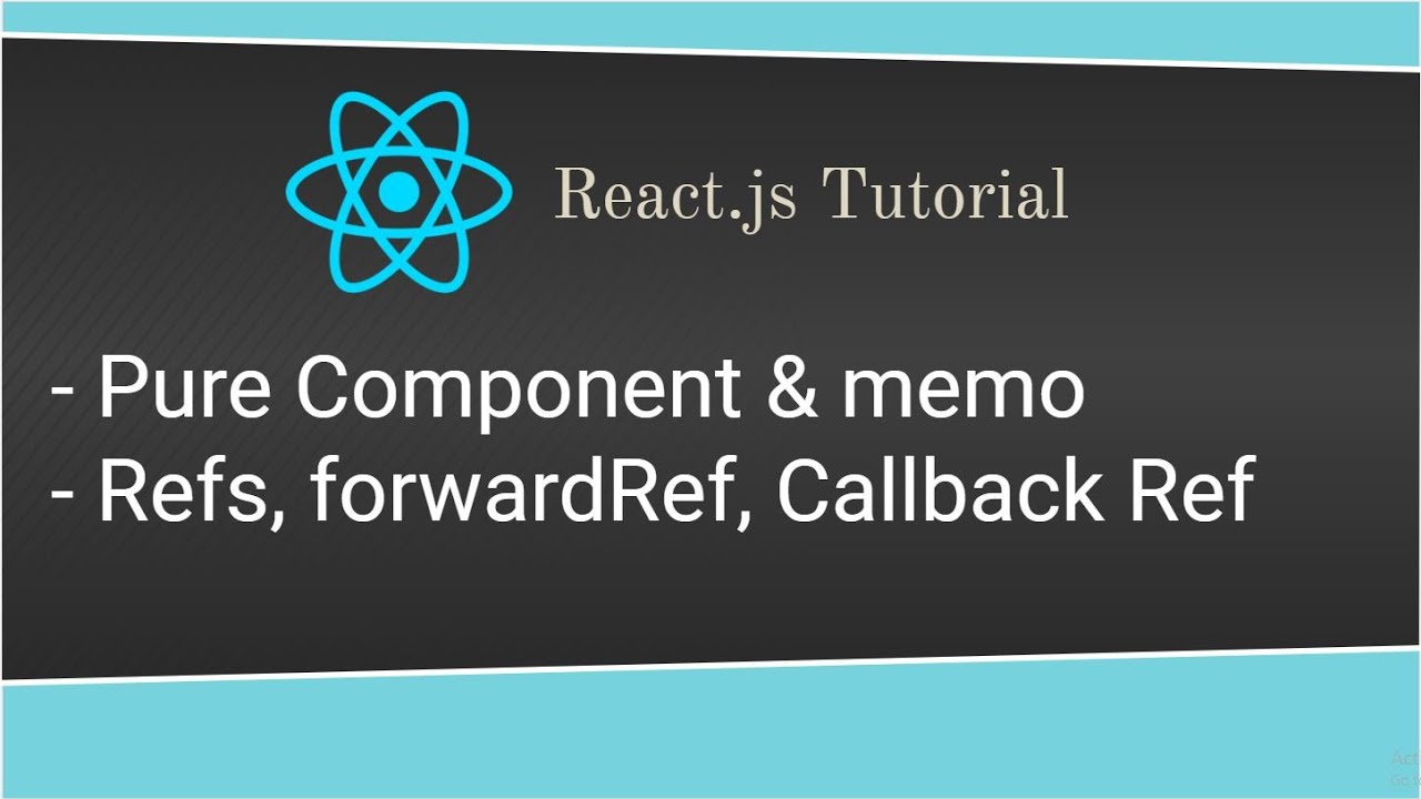 Pure Component & memo | Refs, forwardRef, Callback Ref | React.js Tutorial in Hindi